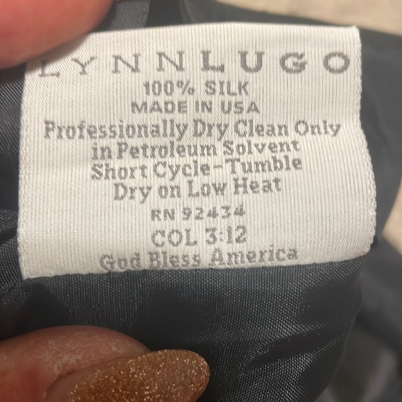 Lynn Lugo Strapless Silk Dress - Picture 7 of 7